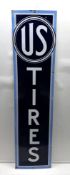 U.S. Tires Porcelain Sign