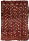 A TEKKE CARPET, WEST TURKESTAN, CIRCA 1900,