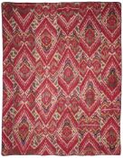 AN IKAT PANEL, BOKHARA, UZBEKISTAN, THIRD QUARTER 19TH CENTURY
