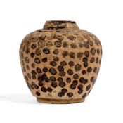 A SMALL POTTERY JAR, PROBABLY NISHAPUR, PERSIA, 10TH CENTURY