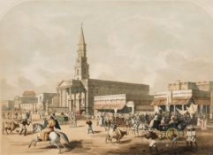 A VIEW OF WRITERS BUILDING, AFTER JAMES BAILLIE FRASER, PUBLISHED 1824