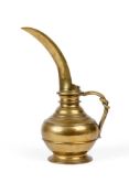A BRASS RITUAL EWER, SRI LANKA OR SOUTH INDIA, 18TH/19TH CENTURY