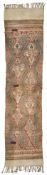 TWO BORNEO TEXTILES, INDONESIA, CIRCA 1900