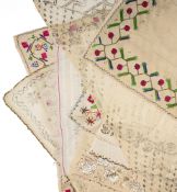 A GROUP OF OTTOMAN TOWELS AND COVERS, LATE 19TH/EARLY 20TH CENTURY