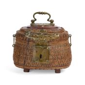A SINHALESE JEWELLERY BOX (VEL-PETTIYA), KANDY, SRI LANKA, 18TH/19TH CENTURY