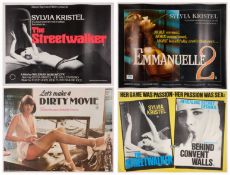 ⊕ FOUR FILM POSTERSoff-set lithographic reproductions on paper laid down on canvasall approx. 85 x 1