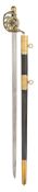 A REPRODUCTION FRENCH 1814 MODEL MUSKETEER COMPANY CAVALRY SWORD