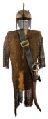 A COMPOSITE EASTERN HALF-ARMOUR, 19TH CENTURY AND LATER