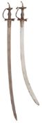 TWO INDIAN TALWARS, 18TH/19TH CENTURY