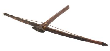 AN AUSTROASIATIC CROSSBOW, LATE 19TH CENTURY