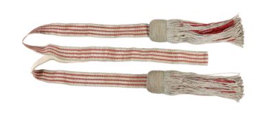 A GERMAN OFFICER'S PRE-WW1 WAIST SASH