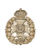 A CANADIAN 39TH NORFOLK RIFLES POUCH BELT PLATE, CIRCA 1900