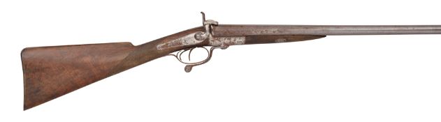 A PIN-FIRE D.B. UNDER-LEVER SPORTING GUN BY NEWTON, MANCHESTER, LATE 19TH CENTURY