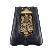 AN OFFICER'S DRESS SABRETACHE OF THE ROYAL ARTILLERY