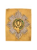 A RARE SCOTS FUSILIER GUARDS OFFICER'S SHOULDER BELT PLATE, CIRCA 1831-55