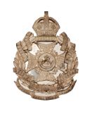 A RIFLE BRIGADE POUCH BELT PLATE, CIRCA 1900