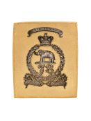 A VICTORIAN 78TH (HIGHLANDERS) REGIMENT OF FOOT OFFICER’S SHOULDER BELT PLATE
