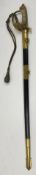 A GEORGE V 1827 PATTERN NAVAL OFFICER’S PRESENTATION SWORD, AND ANOTHER IN FINE CONDITION,