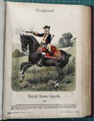 BRITISH REGIMENTAL, MILITARY AND UNIFORM REFERENCE BOOKS: 37 VOLUMES