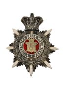 A VICTORIAN 1ST CHESHIRE RIFLE VOLUNTEERS HELMET PLATE