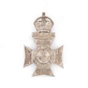 AN OFFICER'S BELT PLATE OF THE KING'S ROYAL RIFLE CORPS, CIRCA 1904-5