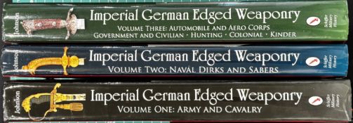 GERMAN MILITARY EDGED WEAPONS REFERENCE BOOKS: 4 VOLUMES