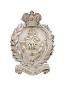 A VICTORIAN 19TH (LAMBETH) SURREY RIFLES POUCH BELT PLATE, CIRCA 1860-80