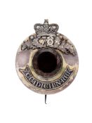 AN OFFICER'S SILVER PLAID BROOCH OF THE 78TH HIGHLANDERS (ROSS SHIRE BUFFS), JONATHAN MILLIDGE,