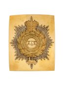 A 30TH (EAST LANCASHIRE) REGIMENT OF FOOT OFFICER’S SHOULDER BELT PLATE, PRE-1855