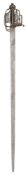 AN ENGLISH BASKET-HILTED CAVALRY BACKSWORD, MID-18TH CENTURY