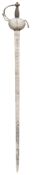 A RARE SPANISH MODEL 1726 ROYAL BODYGUARD SWORD, DATED 1789