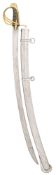 A DANISH OR NORWEGIAN MODEL 1808 DRAGOON OFFICER’S SABRE, REIGN OF FREDERICK VI (1808-1814)