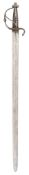 A LOW COUNTRIES OR DUTCH BROADSWORD, LATE 17TH/EARLY 18TH CENTURY