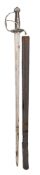 A GERMAN OR LOW COUNTRIES SWORD, LATE 17TH CENTURY