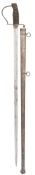 A EUROPEAN CAVALRY SWORD, 19TH CENTURY