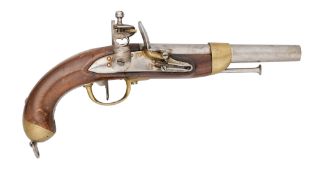 A SWISS CANTON 15 BORE MODEL 1817 FLINTLOCK PISTOL, CIRCA 1820