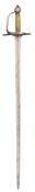 A VERY RARE SWEDISH MODEL 1693/1715 MILITARY SWORD, EARLY 17TH CENTURY