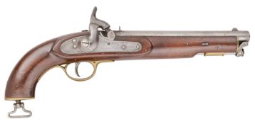 A 22 BORE PERCUSSION SERVICE PISTOL FOR THE SOUTH AUSTRALIAN CONSTABULARY