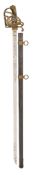 A NEAPOLITAN ARTILLERY OFFICER’S SWORD BY LABRUNA, NAPOLI, DATED 1858