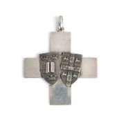 A VICTORIAN SILVER OXFORD AND CAMBRIDGE PRIZE MEDAL, DANIEL & JOHN WELLBY, LONDON, 1867