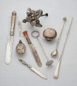 MISCELLANEOUS VICTORIAN SILVER