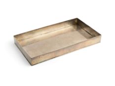 A WILLIAM IV SILVER TRAY, JOHN, HENRY & CHARLES LIAS, LONDON, 1831
