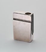A VICTORIAN SILVER COMBINED VESTA CASE CIGAR CUTTER, MATTHEW JOHN JESSOP, LONDON, 1885