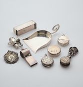 MISCELLANEOUS VICTORIAN SILVER SMALLWORK