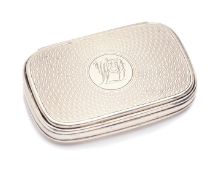 A VICTORIAN SILVER VESTA CASE, WILLIAM NEAL, LONDON, 1859