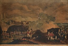 AFTER ROBERT KER PORTER, A TRIPTYCH OF THE CONQUEST OF SERINGAPATAM, BY J. VENDRAMINI, 1802-1803