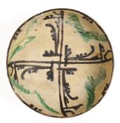 A NISHAPUR POTTERY BOWL, PERSIA, 10TH CENTURY