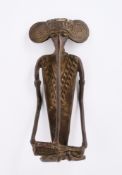 A BASTAR FIGURE OF GANESHA, EASTERN INDIA, EARLY 20TH CENTURY