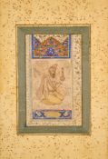 THREE SAFAVID STYLE ILLUSTRATIONS, PERSIA