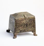 A KHORASAN BRONZE BOX, PERSIA, 13TH CENTURY AND LATER